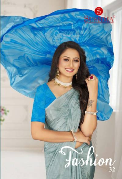 Fashion 32 By Sushma Fancy Crape Saree Collection